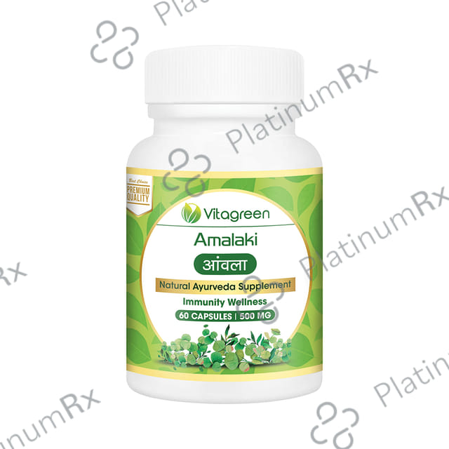 Vitagreen Amalaki 500mg Capsule 60s