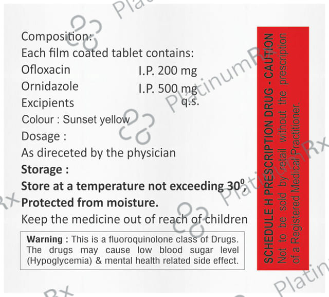 Viloflox OZ 200/500mg Tablet 10s