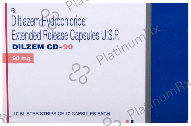 Dilzem CD 90mg Capsule 10s