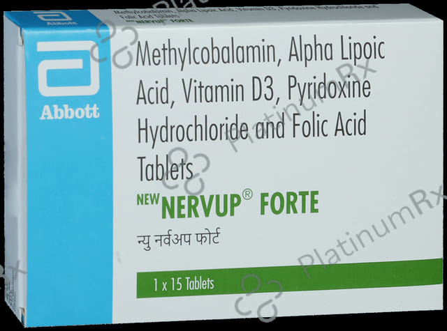 New Nervup Forte Tablet 15s