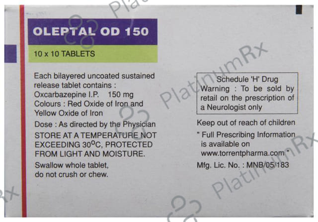 Oleptal OD 150mg Tablet SR 10s