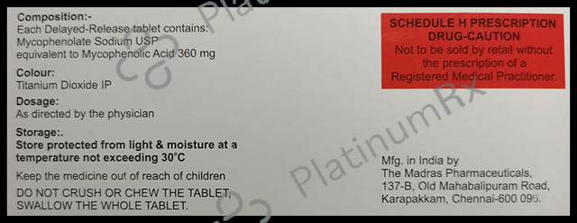 Mycophate-S 360 Tablet DR