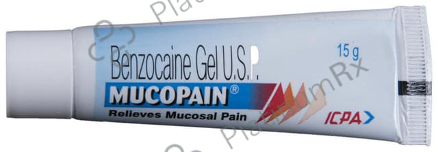 Mucopain 20% Dental Gel 15gm