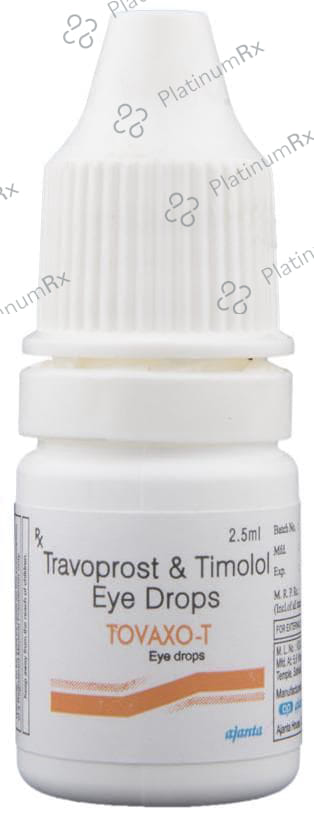 Tovaxo T 5mg/40mcg Eye Drop 2.5ml
