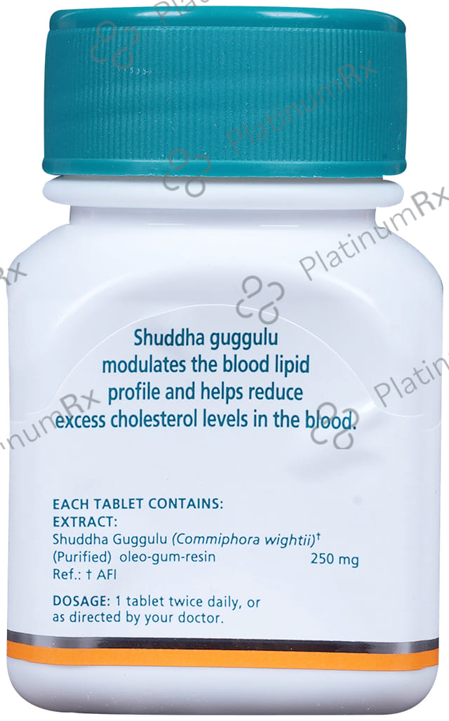 Himalaya Wellness Pure Herbs Shuddha Guggulu Cardiac Wellness Tablet 60s