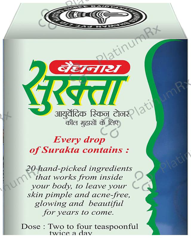 Baidyanath (Noida) Surakta Ayurvedic Skin Toner