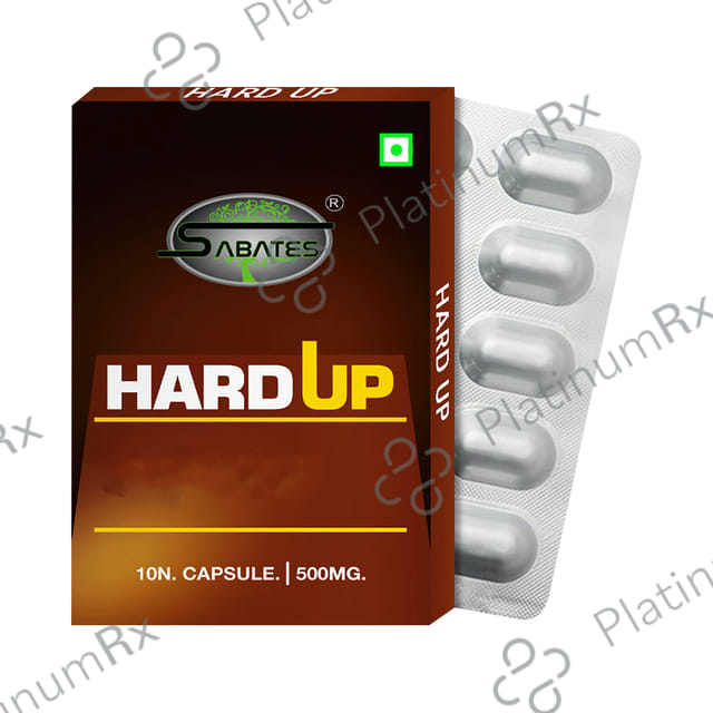 Sabates Hard UP Capsule 10 capsules