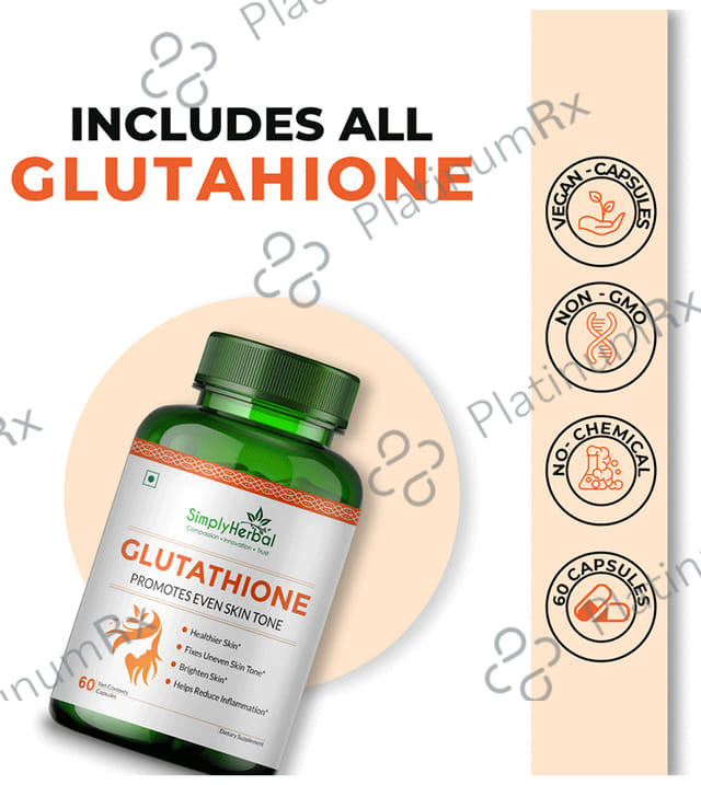Simply Herbal Glutathione Capsule 60s