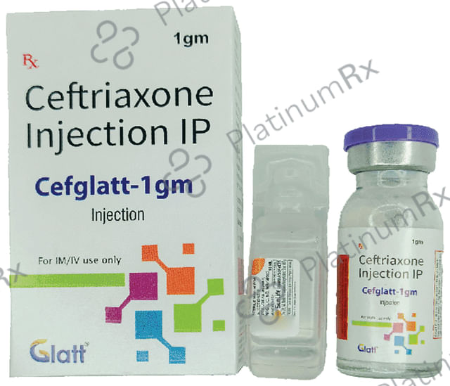 Cefglatt 1gm Injection 1s