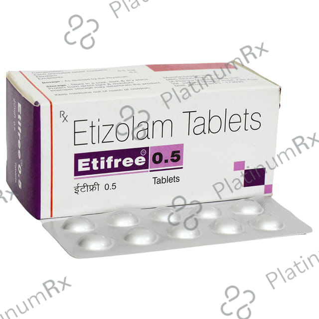 Etifree 0.5mg Tablet 10s