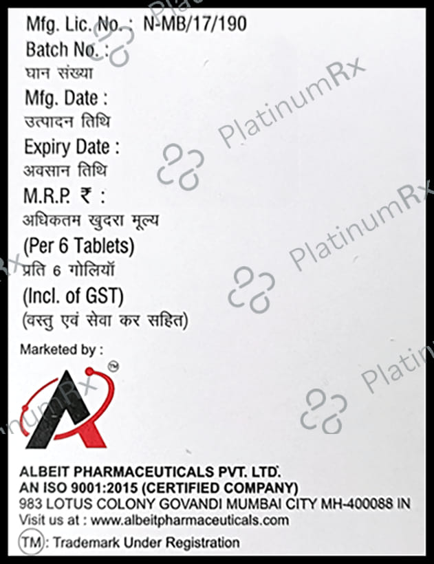 Albetum 500mg Tablet 6s