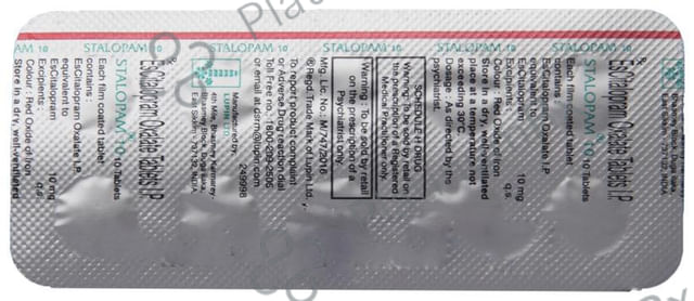 Stalopam 10mg Tablet 10s