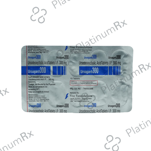 Ursogard 300mg Tablet 10s