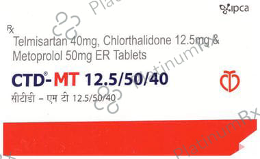 CTD-MT 12.5/50/40mg Tablet ER 10s