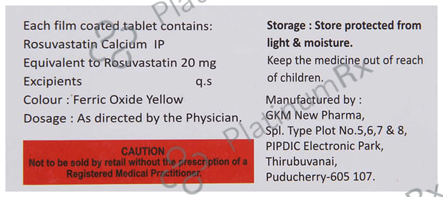 Rosloy 20 Tablet 10 Tablet