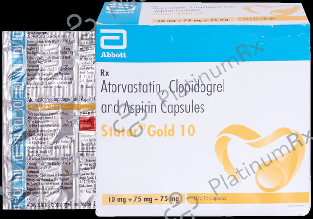 Stator Gold 10mg Capsule 15s