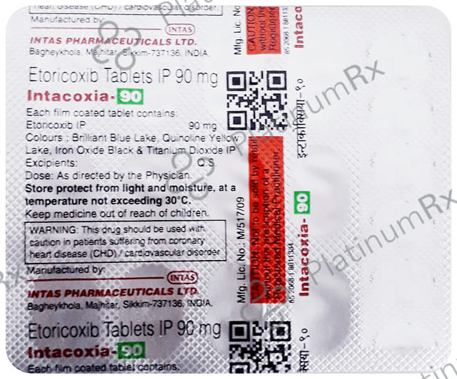 Intacoxia 90mg Tablet 15s