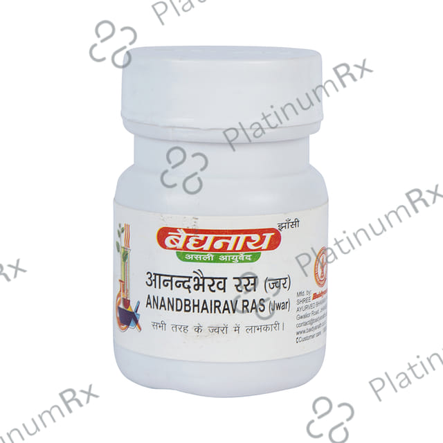 Baidyanath (Jhansi) Anandbhairav Ras (Jwar) Tablet