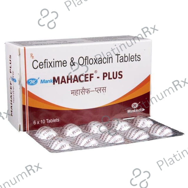 Mahacef Plus 200/200mg Tablet 10s