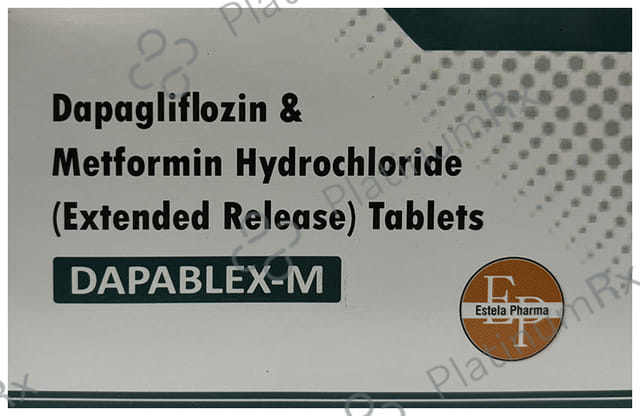 Dapablex 10/500mg M Tablet ER 10s