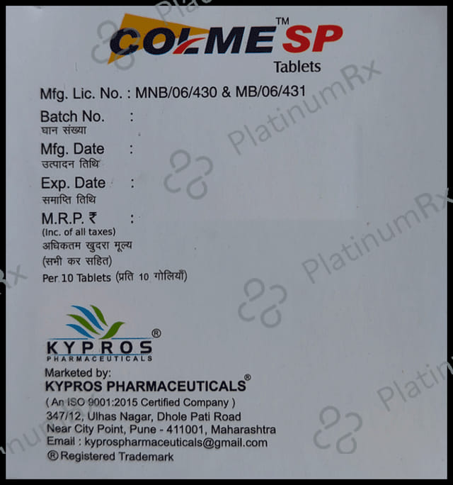 Colme SP Tablet