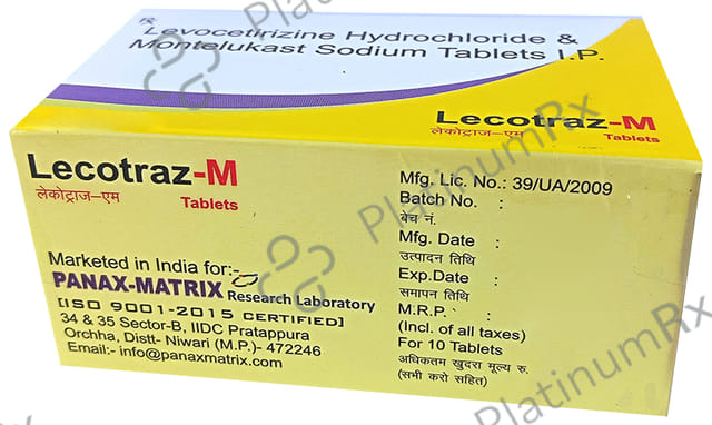 Lecotraz M 10/5mg Tablet 10s