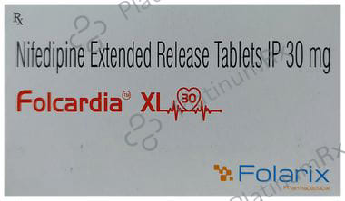 Folcardia XL 30mg Tablet 10s
