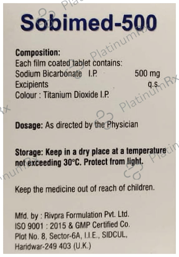 Sobimed 500 Tablet