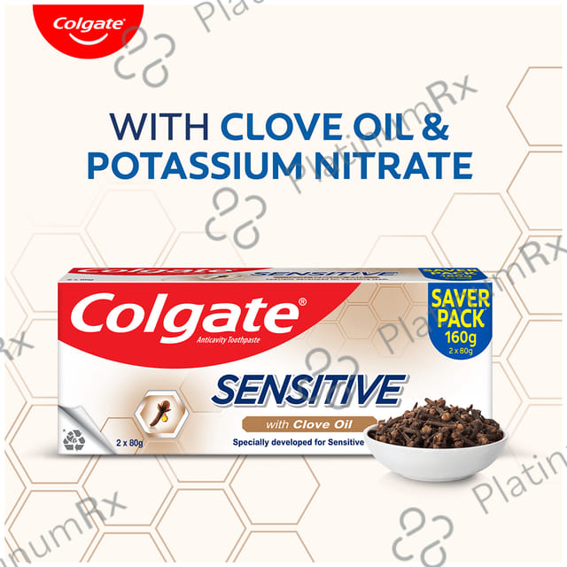 Colgate Sensitive With Clove Oil Anticavity Toothpaste 160gm