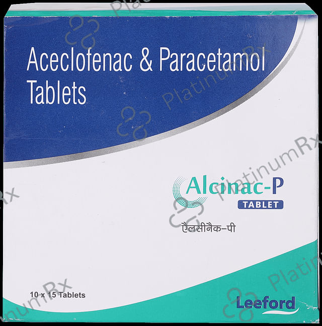 Alcinac P 100mg/325mg Tablet
