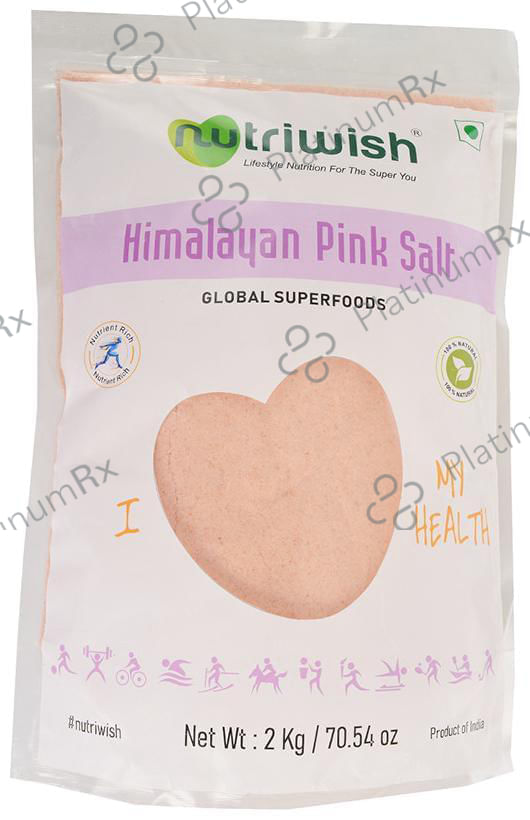 Nutriwish Himalayan Pink Salt 2 kg