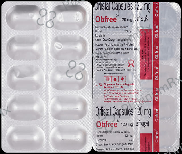 Obfree 120mg Capsule