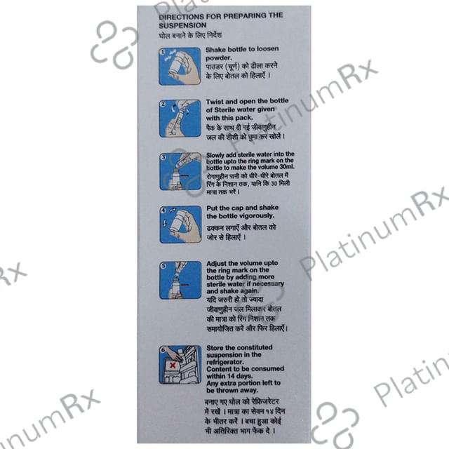 Claribid 125mg Oral Suspension 30ml