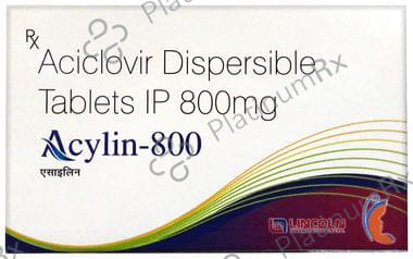 Acylin 800mg Tablet DT 10s