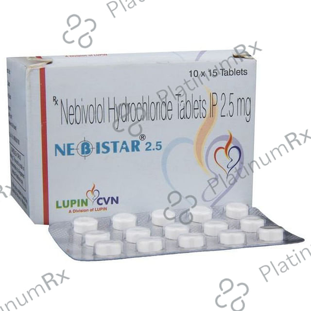 Nebistar 2.5mg Tablet 15s