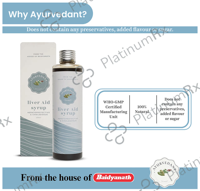 Ayurvedant Liver Aid Syrup
