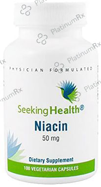 Seeking Health Niacin 50mg Vegetarian Capsule