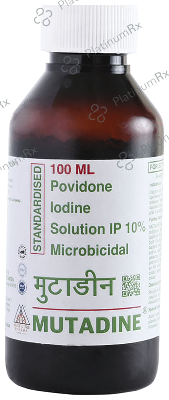 Mutadine 10% Solution 100 Solution