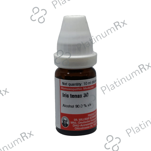 Dr Willmar Schwabe Germany Iris Tenax Dilution 30