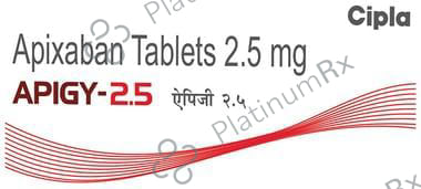 Apigy 2.5mg Tablet 10s