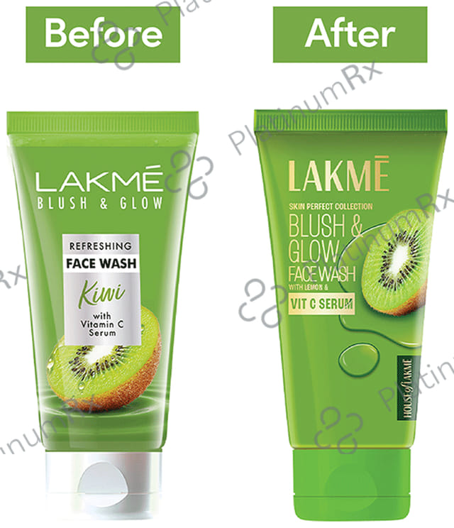 Lakme Blush & Glow Face Wash Kiwi Crush 50 gm