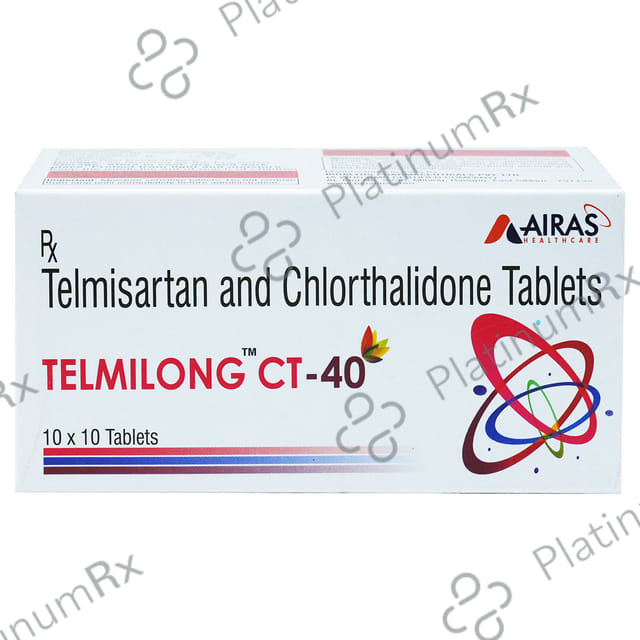 Telmilong H 40/12.5mg Tablet 10s