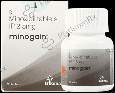 Minogain 2.5mg Tablet 30s