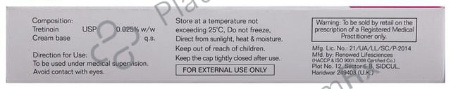 Isofeel 0.025 Cream