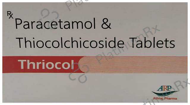 Thriocol 500/4mg Tablet 10s