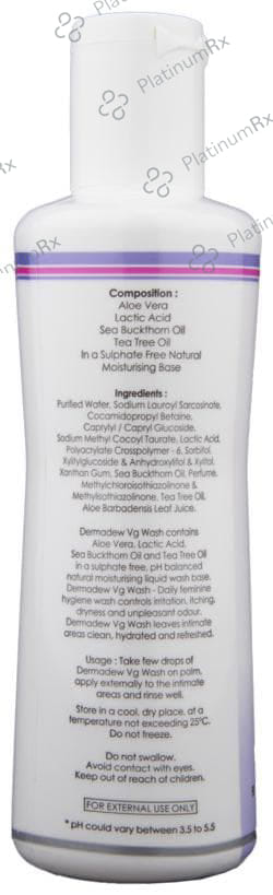 Dermadew VG Wash Cream 100ml