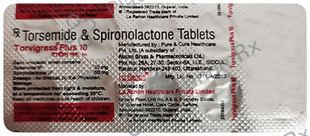 Torvigress Plus 50/10mg Tablet 10s