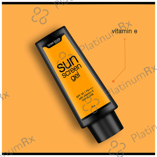 Bare Body Essentials SPF 30+++ Sunscreen Gel 30gm