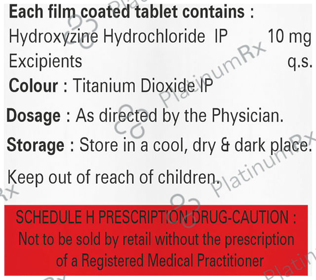 Kinzine 10mg Tablet 15s