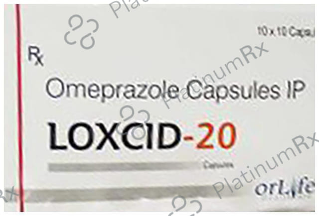 Loxcid 20mg Capsule 10s